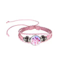 Bracelet K-POP Anime “Shadow Hunters” Rose & Noir – Bijoux Gothique Harajuku pour Filles
